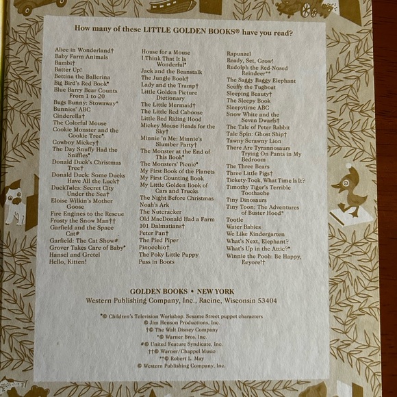 My First Counting Book - Little Golden Book (1993) - Picture 7 of 9